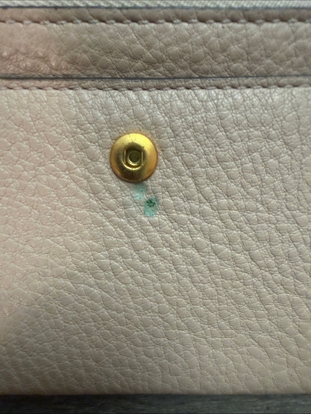 Tory Burch Blush Leather Continental Wallet with Logo - Picture 3 of 10